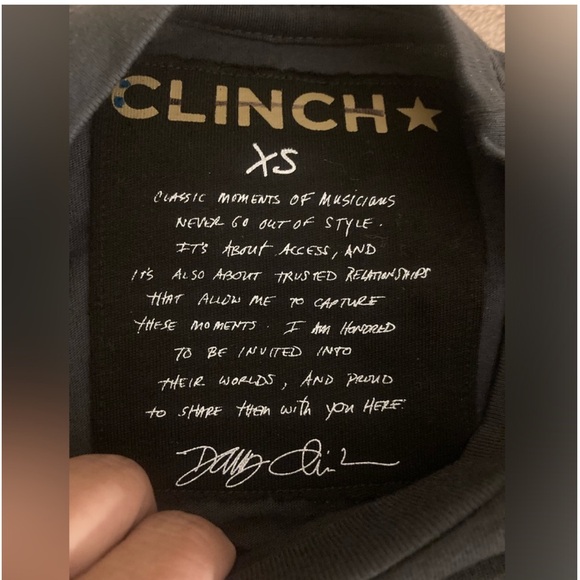 NWT Clinch Bruch Springsteen Band Tee - Picture 2 of 9